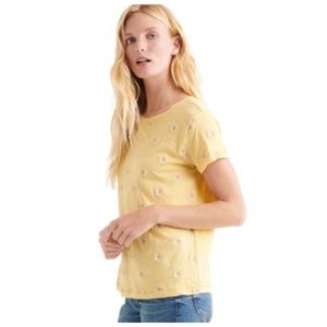 lucky brand daisy tee